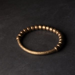 Tibetan Handmade Brass Protection Bracelet for Men and Women